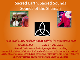 Sacred Sounds, Sacred Earth, Leyden, MA
